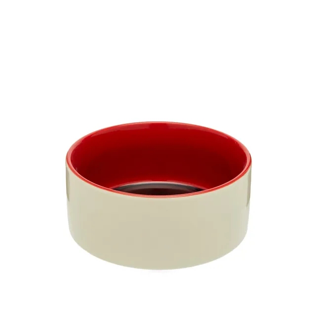 HAY Small Dog Bowl Blue/Red