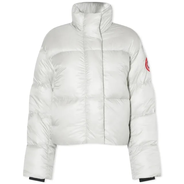 Canada Goose Women's Cypress Cropped Puffer Jacket White