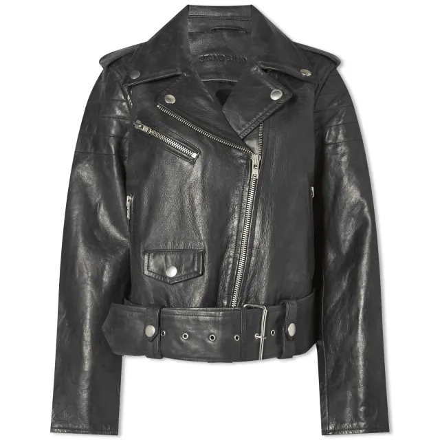 Stand Studio Women's Icon Leather Jacket Black