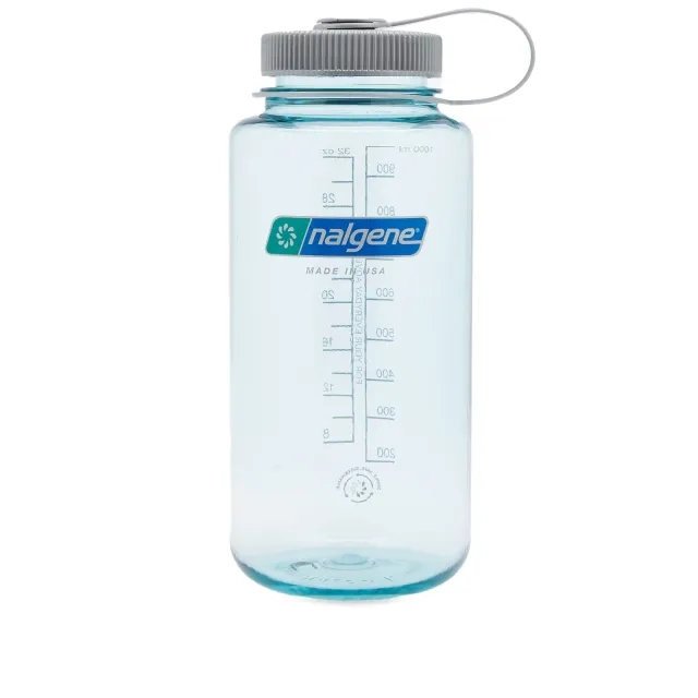 Nalgene Wide Mouth Tritan Sustain Water Bottle Seafoam 1L