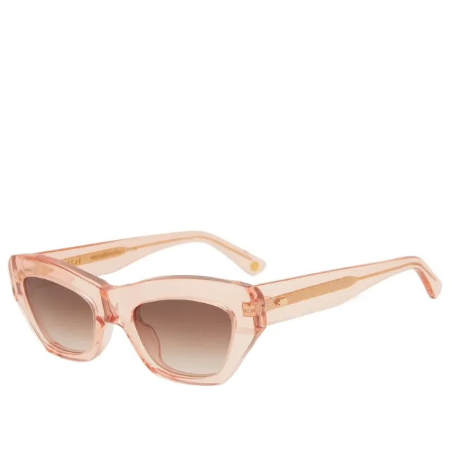 KIMEZE Women's Concept 3 Sunglasses Pink Crystal