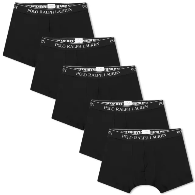 Polo Ralph Lauren Classic Trunk (Pack of 5) - Black