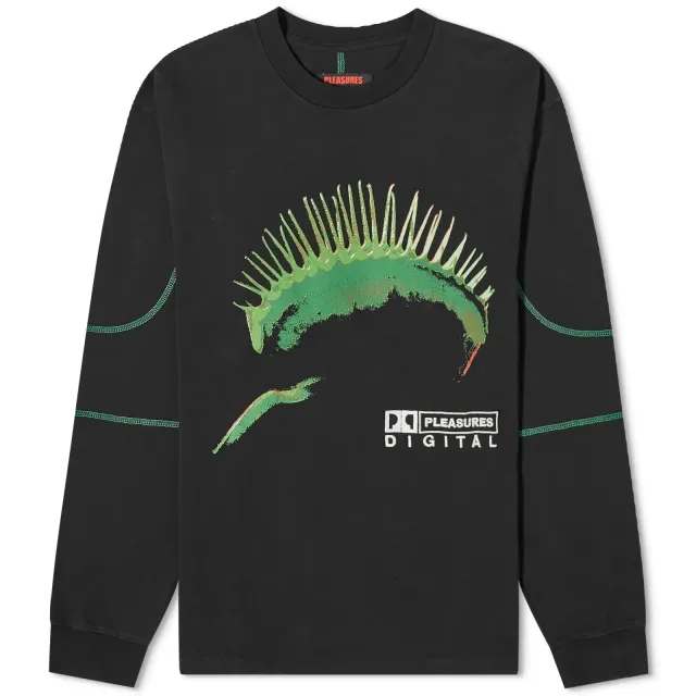 Pleasures Men's Trap Long Sleeve T-Shirt Black