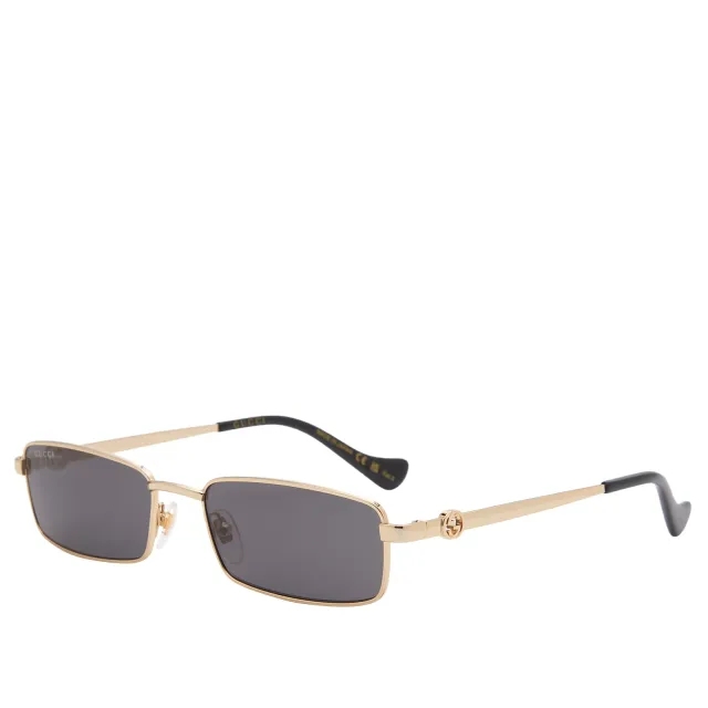 Gucci Women's Eyewear GG1600S Sunglasses Gold/Grey