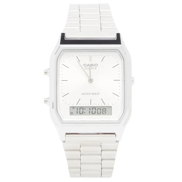 G-Shock Casio Vintage AQ-230A Watch Silver