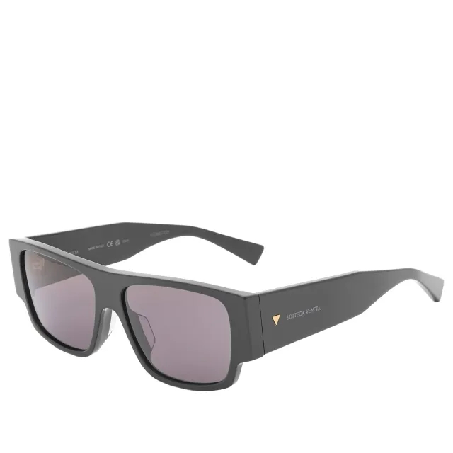 Bottega Veneta Eyewear Bottega Veneta BV1286S Sunglasses Black/Grey