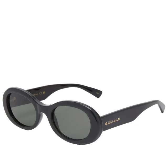 Gucci Women's Eyewear GG1587S Sunglasses Black/Grey