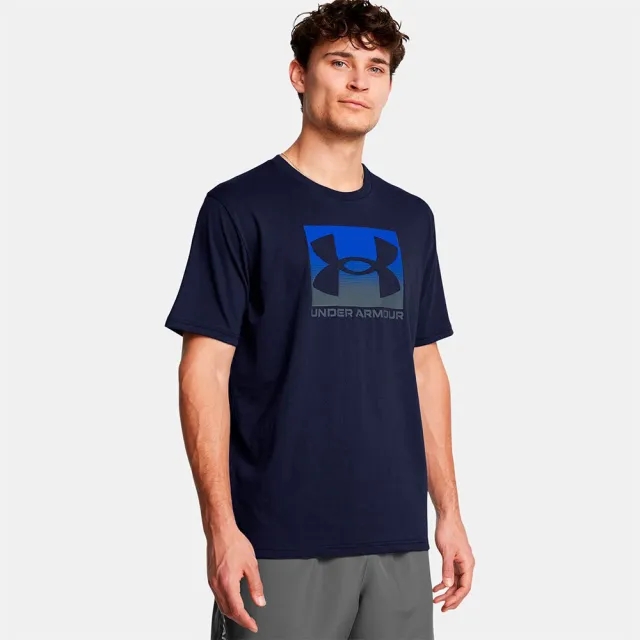 Men's  Under Armour  Boxed Sports Short Sleeve Midnight Navy / Black S