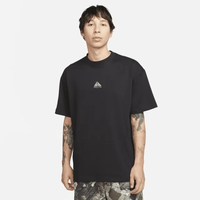 Nike ACG Men's T-Shirt - Black - Recycled Polyester/Organic Cotton