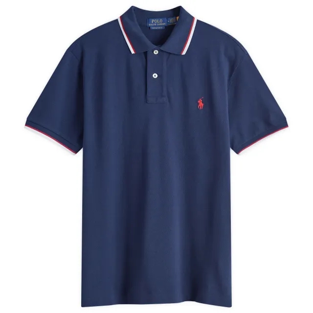 Polo Ralph Lauren  CALMIRA  men's Polo shirt in Blue