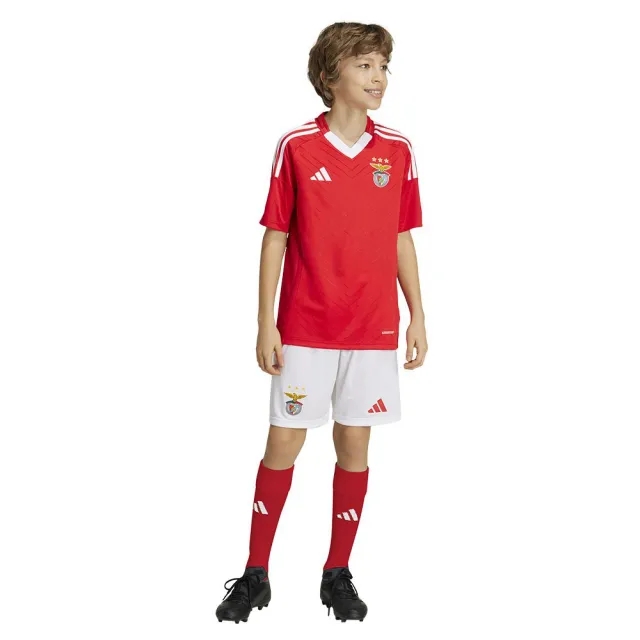 adidas Benfica Mens SS Home Mini Kit 2024/25