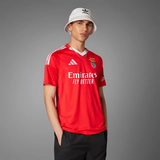 adidas Benfica Mens SS Home Shirt 2024/25