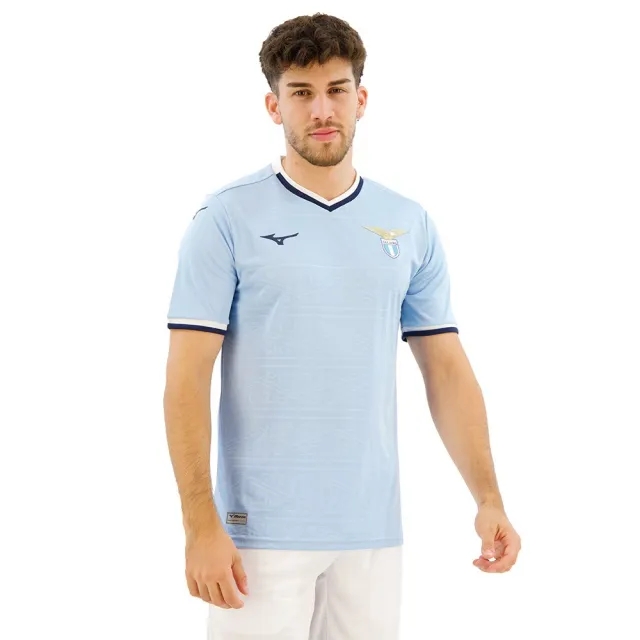 Mizuno Lazio Mens SS Home Shirt 2024/25