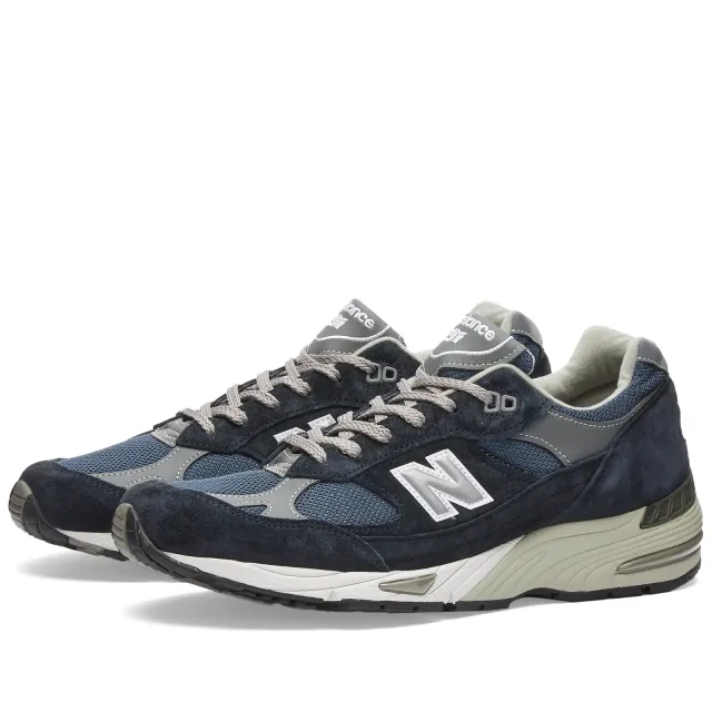 New Balance Men's  - Made in England Navy/Grey