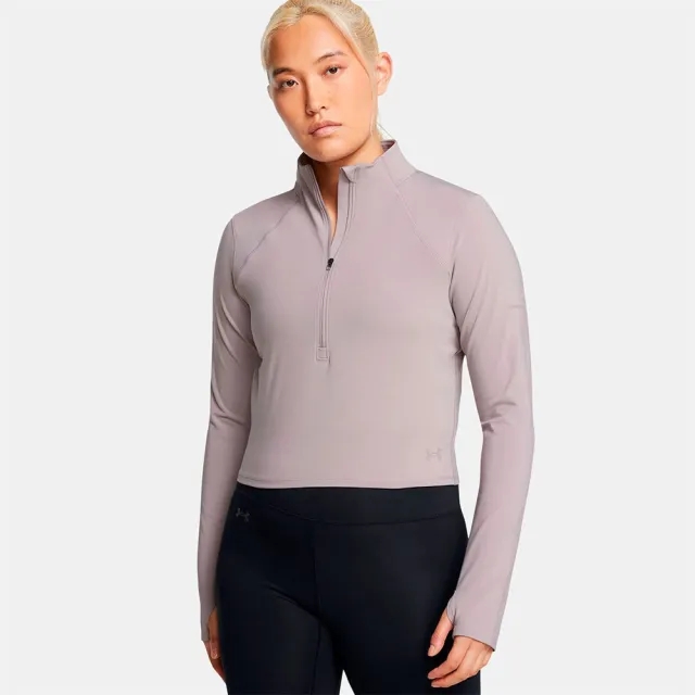 Women's  Under Armour  Launch Elite ½ Zip Tetra Gray / Reflective XS