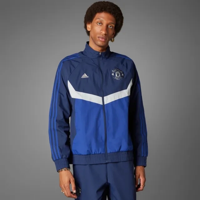 adidas Manchester United Seasonal Track Top Blue