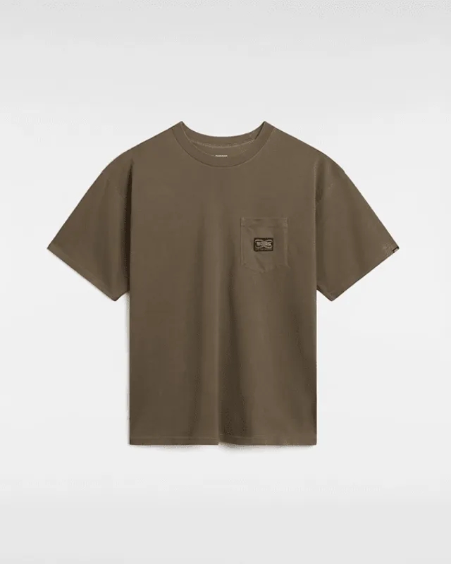 Vans - Hyper Patch Pocket T-Shirt, Man, Brown