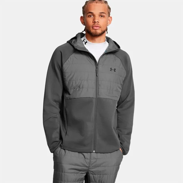 Men's  Under Armour  Unstoppable Insulated Swacket Castlerock / Titan Gray / Black XXL