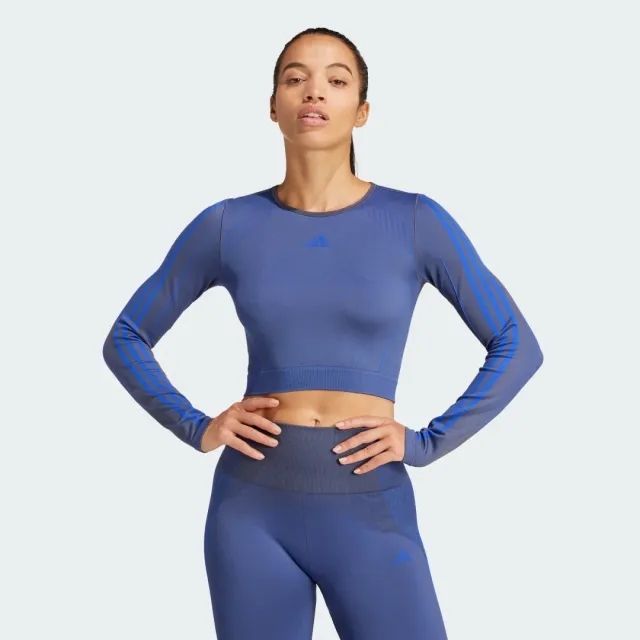 adidas Women Knit Long Sleeve Tee