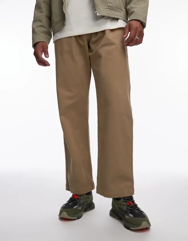 Lacoste l003 neo tech trainers in khaki