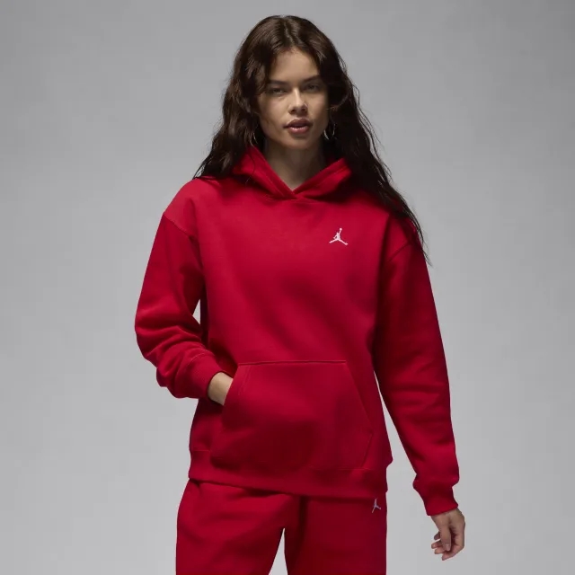 Nike Jordan Jordan Brooklyn Hoodie - Red - Womens