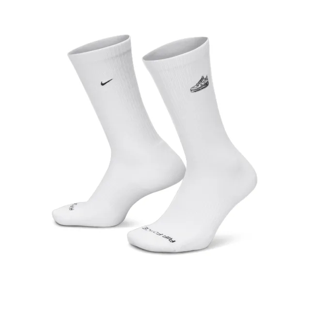 Nike Everyday Plus Cushioned Crew Socks (1 Pair) - White