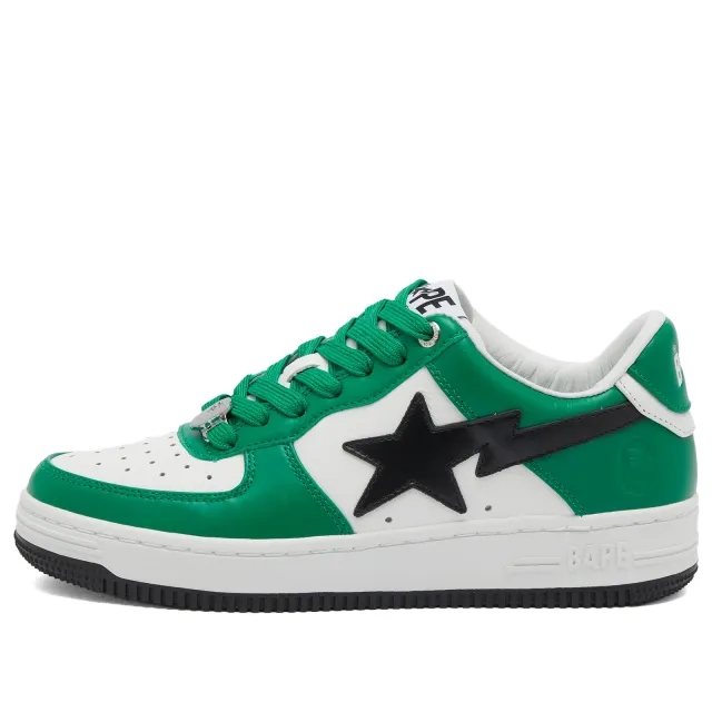 Sneakers A Bathing Ape Bape Sta 3 Green Eur 36.5