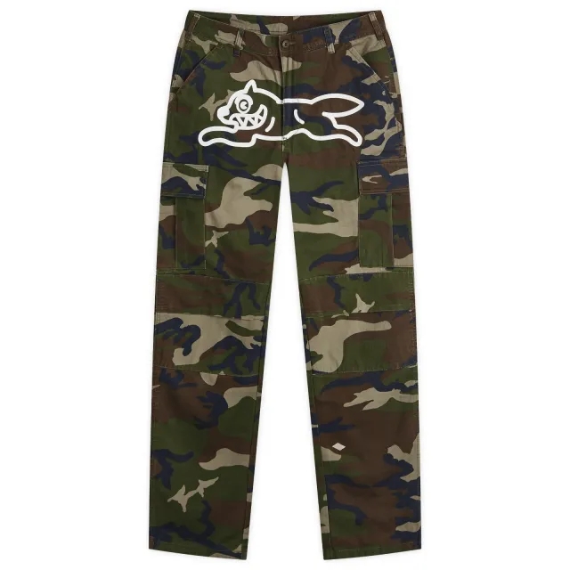 ICECREAM Men's Running Dog Camo Cargo Pants