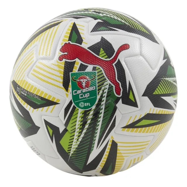 PUMA Orbita 1 Carabao Cup (Fifa Quality Pro), White/Multicolor
