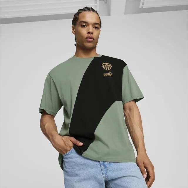 Puma Valencia Cf Culture+ Short Sleeve T-shirt  - Green