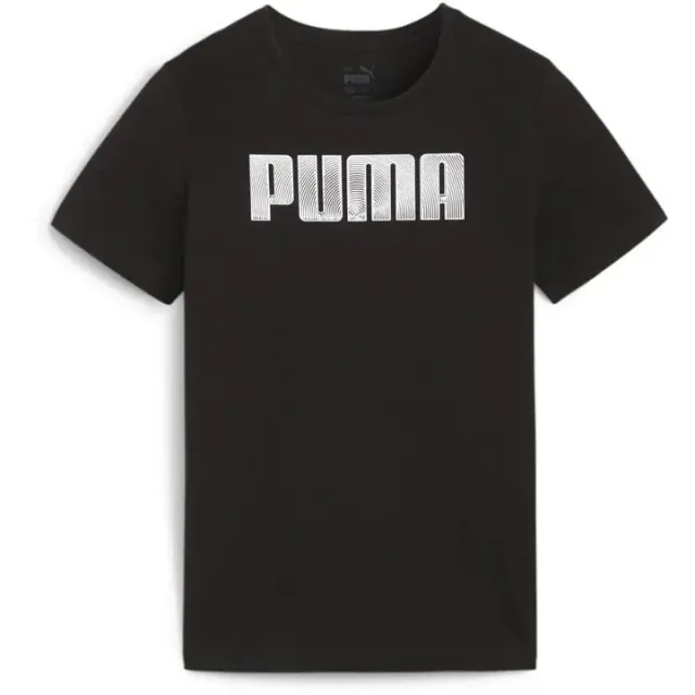 Puma Mass Merchants Tee B T-Shirt Unisex Kids - Black