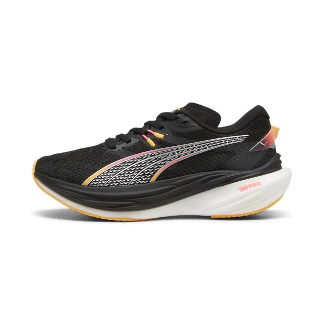 Puma Deviate Nitro 3 Neutral Running Shoe Women - Black, Orange