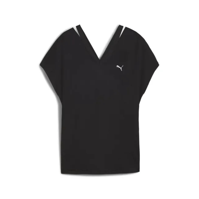 Puma Studio Fashion Short Sleeve T-shirt  - Black