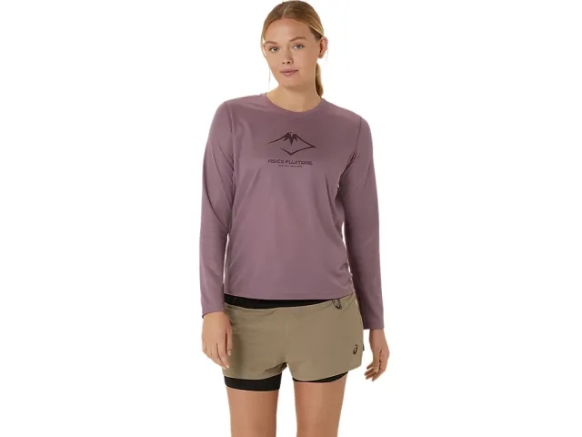 Asics Fujitrail Logo Ls Top