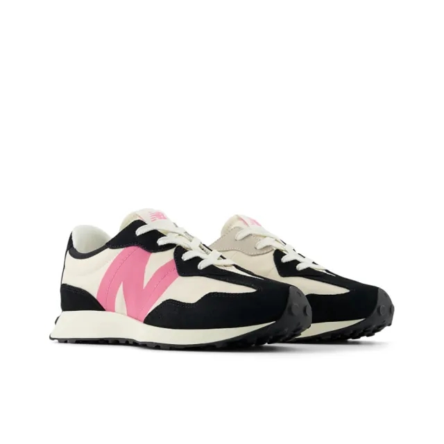 New Balance Junior 327 Trainer - Black - Size 4 - Black