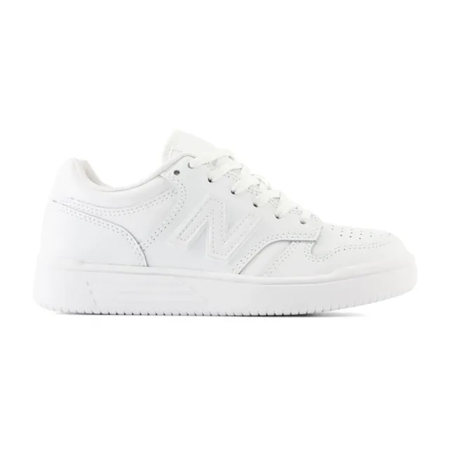 New Balance Kids' 480 in White Synthetic