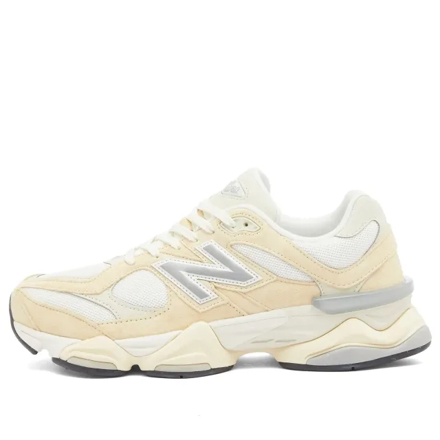 New Balance Unisex 9060 in Beige/White/Grey Suede/Mesh