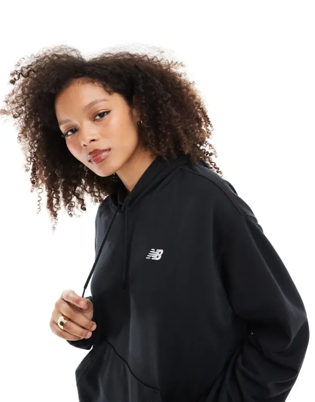 New Balance Sport Essentials Women Hoodies - Black