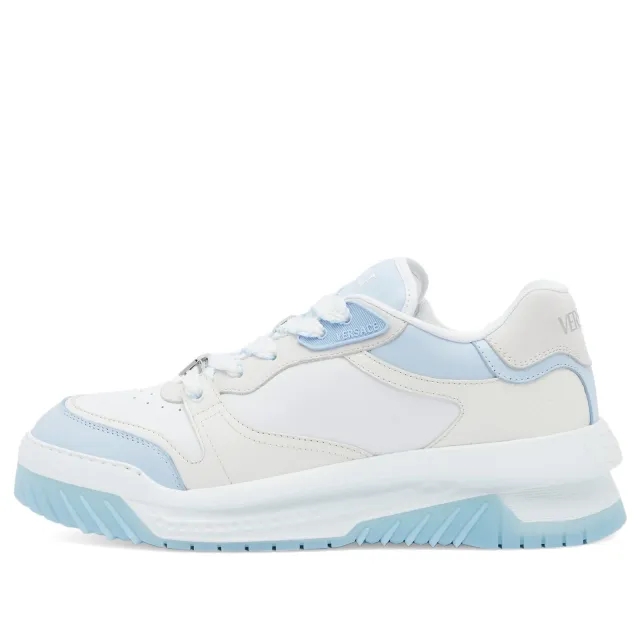 Versace Men's Sneaker Blue Hydrangea White Palladium