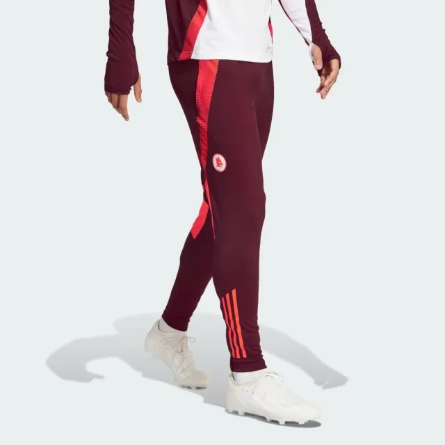 adidas AS Roma Training Track Pants - Red - Mens