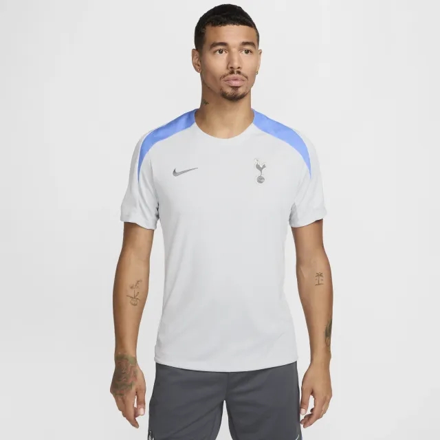 Nike Tottenham Dri-Fit Strike S/S Top - Light Grey/Light Blue - 2024-2025