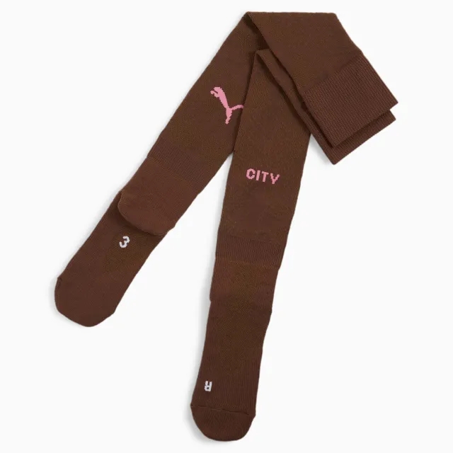 PUMA Manchester City Goalkeeper Graphic Socks Men, Espresso Brown/Wild Willow
