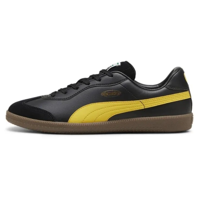 Puma King 21 It - Puma Black/Pele Yellow - ['Black']