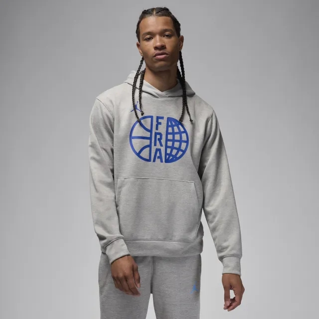 Nike Team France Basketball Practice Hoodie Olympics 2024