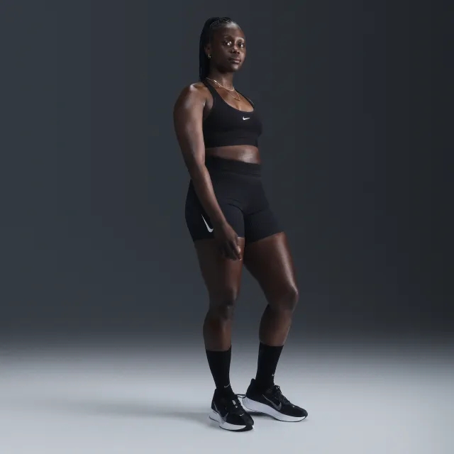 Nike AeroSwift Women's Dri-FIT ADV Mid-Rise 8cm (approx.) Running Shorts - Black - Polyester/Elastane
