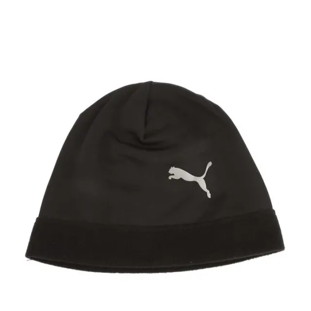 Run PUMA Beanie Hat, Black