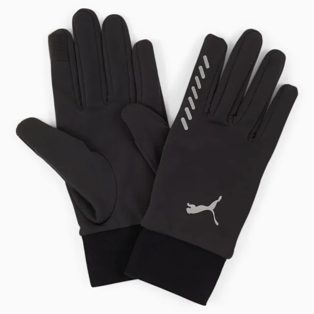Run PUMA Winter Gloves, Black