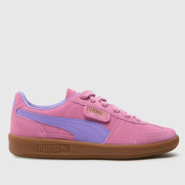 Puma Junior Palermo Trainer - Purple - Size 5 - Purple