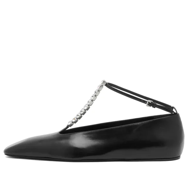 Jil Sander Women's Ballerina Shoe Black