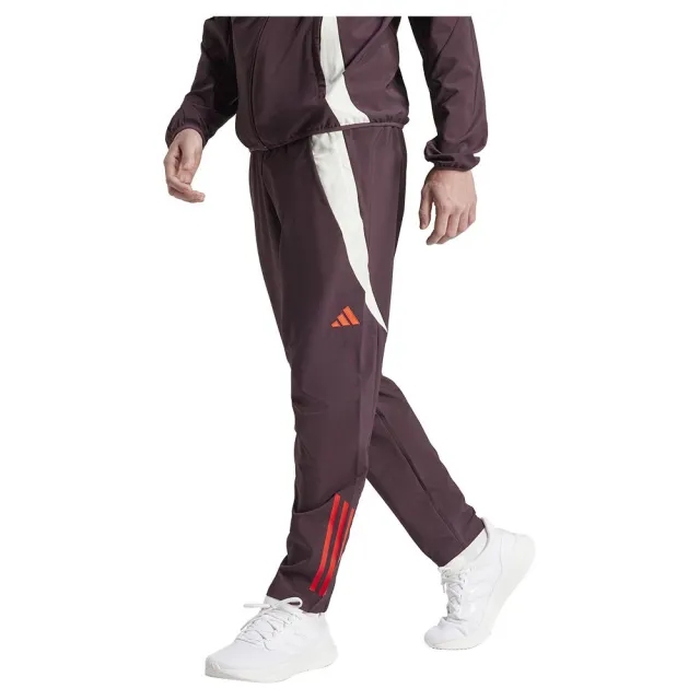 FC Bayern adidas Training Presentation Pants - Maroon